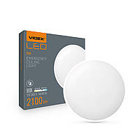 LED Світильник аварійний накладний VIDEX VL-CLR-EM200-2 20W 5000K 220V