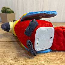 Папуга повторюваний Синій Parrot Talking, фото 3