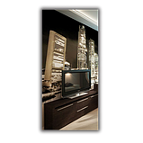 Дзеркало прямокутне з полірованим краєм 1500 х 700 мм., фото 2