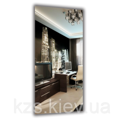 Дзеркало прямокутне з полірованим краєм 1500 х 700 мм., фото 1