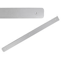 Заглушка стільниці ліва L = 600 H = 38 R-6 алюміній