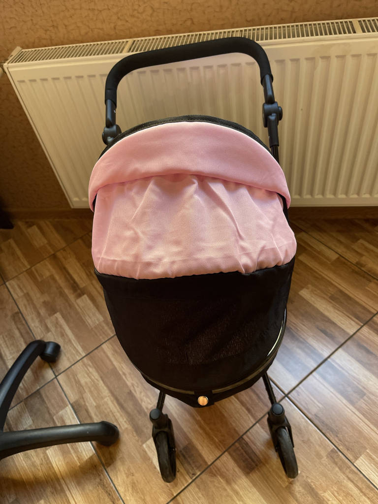 Коляска для ляльки 2в1 Carrello Fortuna 9695 PINK Рожева - фото покупців 2