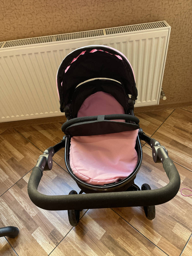 Коляска для ляльки 2в1 Carrello Fortuna 9695 PINK Рожева - фото покупців 3