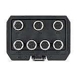 Комплект торцевих вставок до захисних гвинтів колісних дисків авто OPEL 7 шт. Yato YT-060395, фото 3