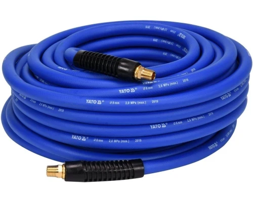 Пневматичний гібридний шланг 1/4" 20 м YATO YT-24234