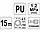 Поліуретановий спіральний шланг для компресора 6,5х10мм 15 метрів YATO YT-24206, фото 3