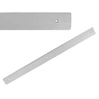 Заглушка стільниці ліва L = 600 H = 38 R-3 алюміній