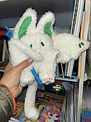 Мʼяка іграшка Кажанчик-котик з крильцями + подарунок паличка указка Пікмі