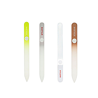 Набір Кришталевих Пилок STALEKS BEAUTY&CARE 12 90, 106, 155, 195 мм для Делікатного Догляду за Натуральними Нігтями