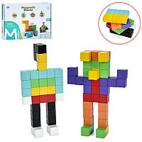 Магнітний конструктор Magnetic Blocks 1234 на 80 деталей