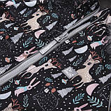 Дитяча зимова куртка парка з флісовою підкладкою та подовженою спинкою Утеплювач Thermoloft Водонепроникна Розмір 92 - 98, фото 4