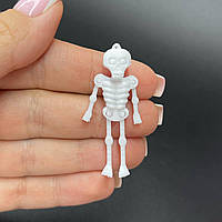 Підвіски пластик Finding Кулон скелет руки ноги голова рухаються Хеллоуїн Білий 43 мм х 15 мм х 9 мм