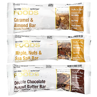 Батончики асорті Foods Snack Bars California Gold Nutrition 40 г, фото 2