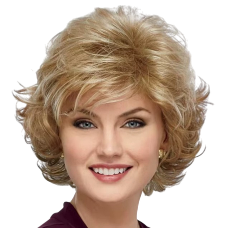 Перука коротка пшеничний блонд Ombre Bob, термоволокно VC HAIRJOY AA7, фото 1