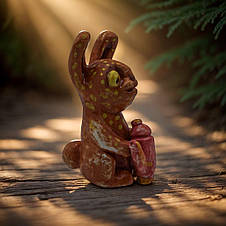 Фігурка декоративна керамічна, ручна робота / Статуетка для дому з кераміки авторська, фото 3