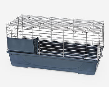 Клітка для кролика MPS BALDO 120 хром 118*59* 46 см (синій піддон)