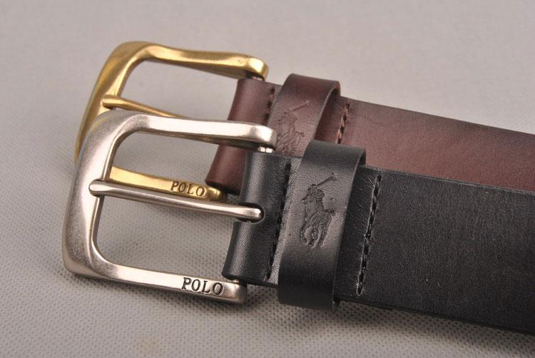 Шкіряний ремінь Polo Ralph Lauren, фото 1