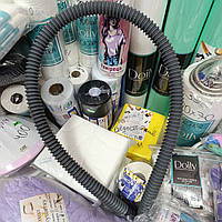 Труба гофра пластик для перукарського миття злив G02