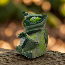 Фігурка декоративна керамічна, ручна робота / Статуетка для дому з кераміки авторська, фото 3