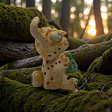 Фігурка керамічна для дому, ручна робота / Декоративні статуетки з кераміки авторські, фото 2