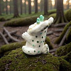 Фігурка декоративна керамічна, ручна робота / Статуетка для дому з кераміки авторська, фото 3