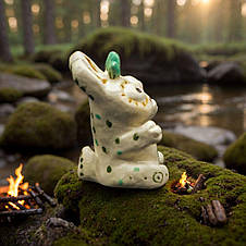 Фігурка декоративна керамічна, ручна робота / Статуетка для дому з кераміки авторська, фото 2