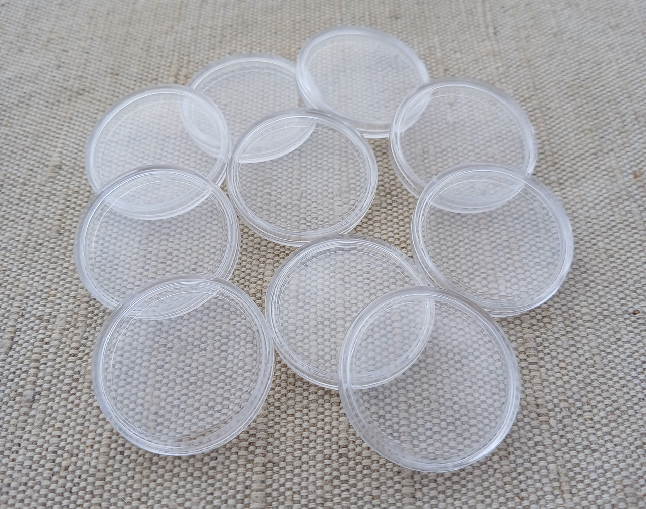 Капсули для монет,d 25 мм.