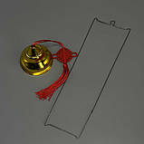 Китайський підвісний ліхтарик Традиційна прикраса для фотозон | Місячного нового року Жовтий фігурний ліхтарик, фото 3