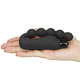 Масажер простати з вібрацією, Чоловічий анальний вібратор із силікону з віброкулею, Інтимні іграшки, фото 10