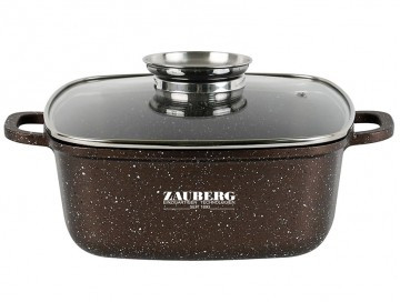 Каструля квадратна 2.7л Zauberg Мармур 1220-СН