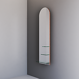 Дзеркало на ДСП з полицею 1500 х 400 мм., фото 2