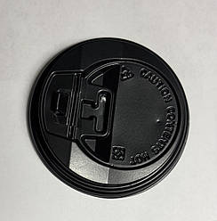 Кришки пластикові Ø80 (50шт.) Чорні (ЕКК)