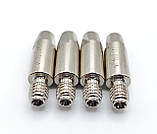 Наконечник посилений струмопровідний (E-Cu-Ni; М6х8х28; 1,0 мм) для пальників MIG/MAG, фото 2