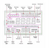 РК-дисплей 24B-60B SW900 6-контактний кольоровий екран для електричного скутера, фото 7