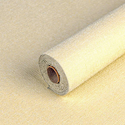 Шпалери рулонні самоклеючі миючі 2,8м х 50см х 2 мм шпалери пвх в рулоні на клейовій основі Беж, фото 1