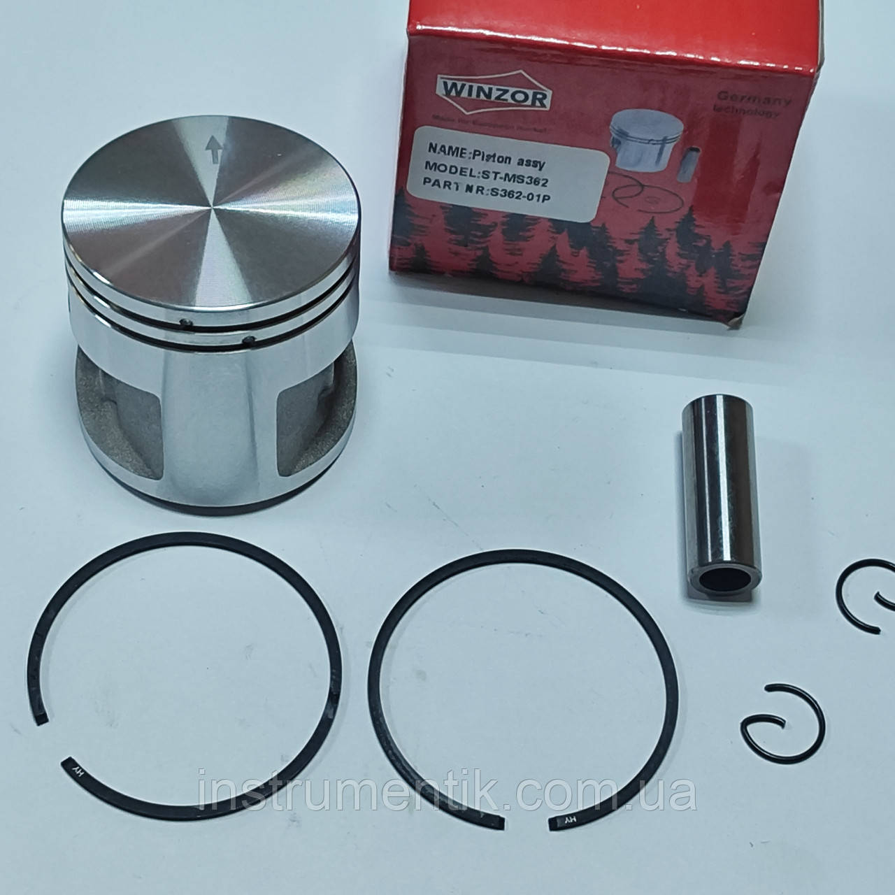 Поршень для бензопили MS 362 (діаметр 47 мм), фото 1