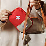 Аптечка для таблеток Сумка органайзер для ліків портативна міні аптечка для медикаментів, фото 8