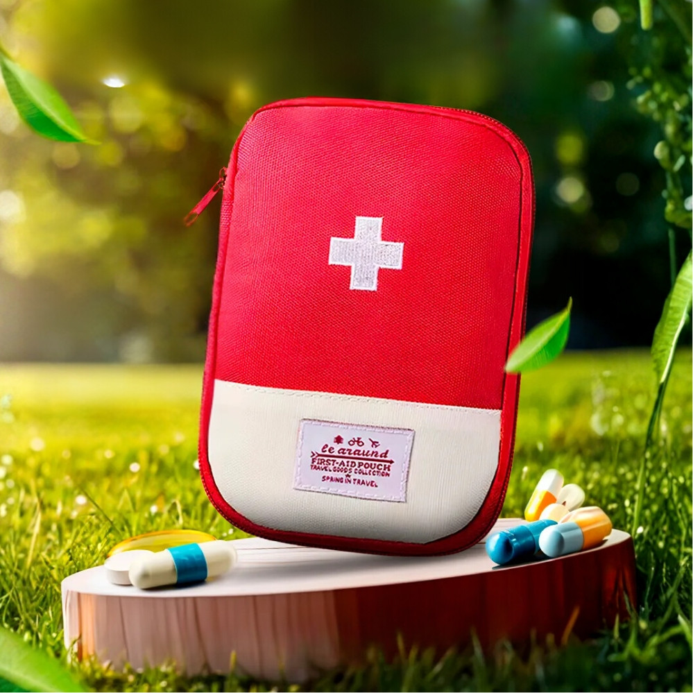 Аптечка для таблеток Сумка органайзер для ліків портативна міні аптечка для медикаментів, фото 1