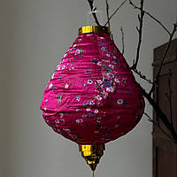 Китайський підвісний ліхтарик Традиційна прикраса для фотозон | Місячного нового року Рожевий фігурний ліхтарик