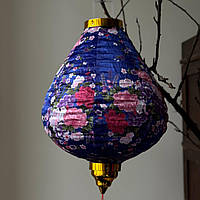 Китайський підвісний ліхтарик Традиційна прикраса для фотозон | Місячного нового року Синій фігурний ліхтарик