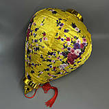 Китайський підвісний ліхтарик Традиційна прикраса для фотозон | Місячного нового року Жовтий фігурний ліхтарик, фото 2