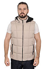 Жилет чоловічий Bihor бежевий, фото 2