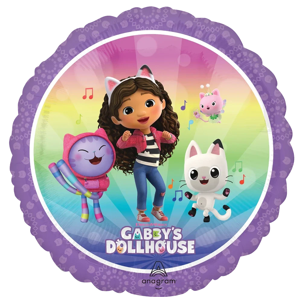 Anagram 18" Ляльковий будинок Геббі Куля повітряна фольгована, фото 1
