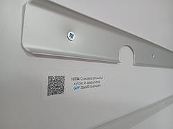 Стиковка стільниці пряма U-заокруглена GIFF 38Х600 алюміній