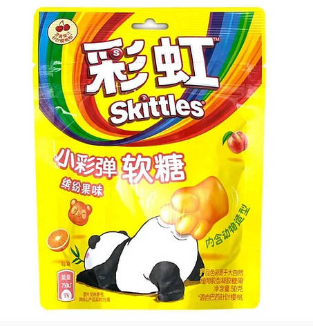 Китайські Цукерки Skittles Fruit Rainbow 50 г, фото 1
