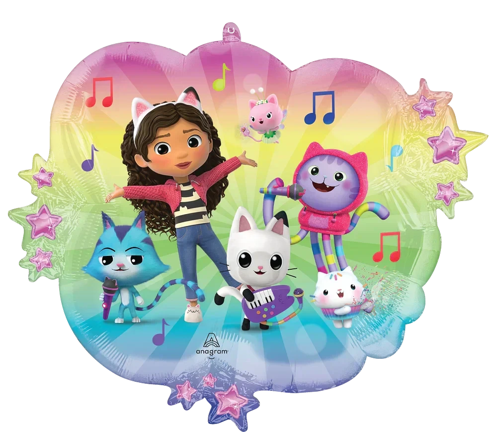 Аnagram 28" Фігура Ляльковий будинок Геббі Куля фольгована — В УП, фото 1