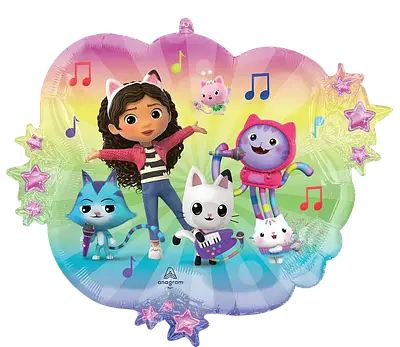 Аnagram  28" Фігура Ляльковий будинок Геббі Куля фольгована   — В УП