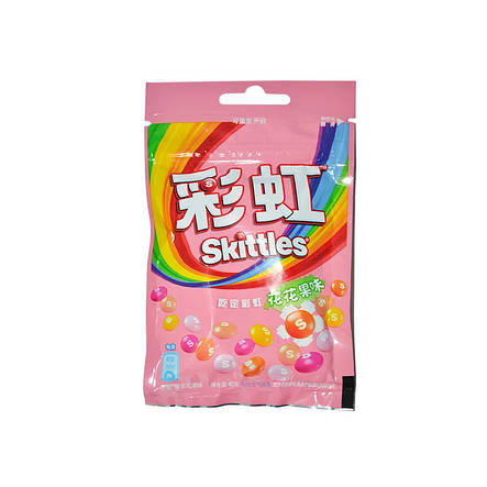 Китайські Цукерки Skitlles Drops Flower & Fruit, фото 2