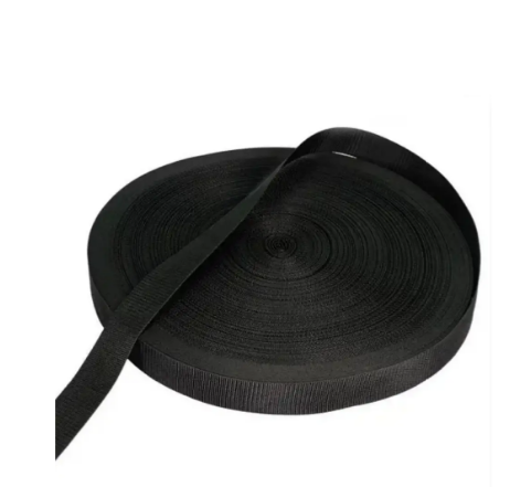Стропа Чорна 50мм, Поліпропілен (уп 25м), фото 1