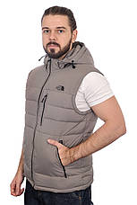 Жилет чоловічий The North Face сірий, фото 3